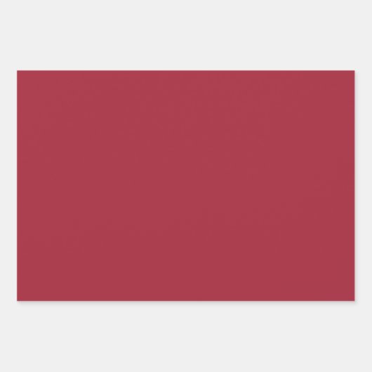 Plain Madder MIT MU Red Shades 3 Tones Inpakpapier Vel (Voorkant)