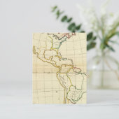 Plain map America Briefkaart (Staand voorkant)