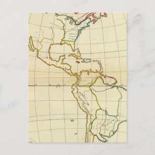 Plain map America Briefkaart