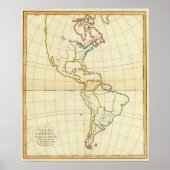 Plain map America Poster (Voorkant)