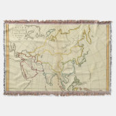 Plain map Asia Deken (Voorkant)