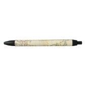 Plain map Asia Zwarte Inkt Pen (Voorkant)