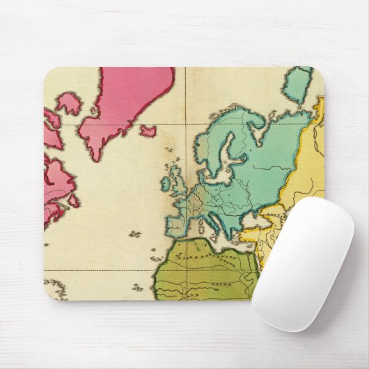 Plain map World Muismat (Met muis)