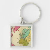 Plain map World Sleutelhanger (Voorkant)