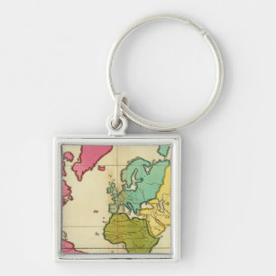 Plain map World Sleutelhanger