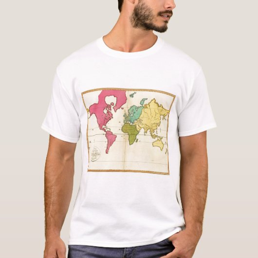 Plain map World T-shirt (Voorkant)