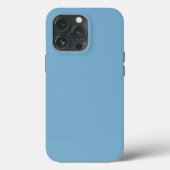 Plain massief pastelblauw Case-Mate iPhone case (Achterkant)