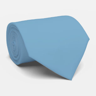 Plain massief pastelblauw stropdas