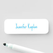 Plain Minimalist Professional Casual Handwriting Naamplaatje (In situ)