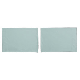 Plain Mint Green Pair van Kussenslopen