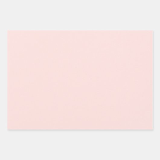 Plain Misty Roos Hot Pink Shades 3 Tones Inpakpapier Vel (Voorkant 2)