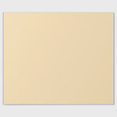 Plain Moccasin Glow Peach Kleurenschaduw Tone Cadeaupapier (Vlak)