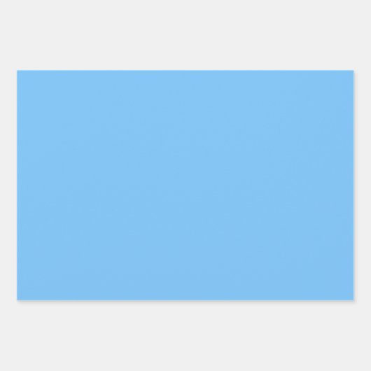 Plain Moonstone Little Maya Blue Shades 3 Tones Inpakpapier Vel (Voorkant 3)