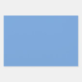 Plain Moonstone Little Maya Blue Shades 3 Tones Inpakpapier Vel (Voorkant 2)