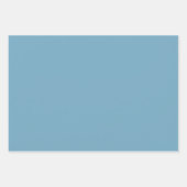 Plain Moonstone Little Maya Blue Shades 3 Tones Inpakpapier Vel (Voorkant)