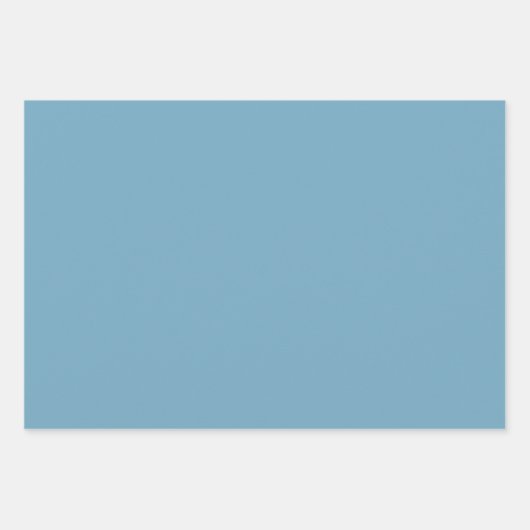 Plain Moonstone Little Maya Blue Shades 3 Tones Inpakpapier Vel (Voorkant)