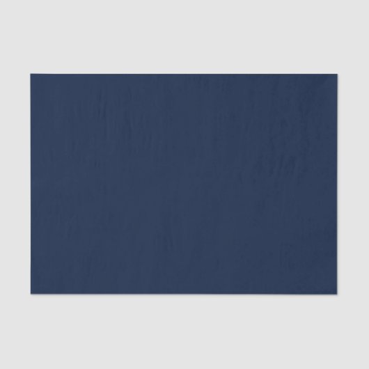 Plain Navy Blue Gift Tissue Papier (Voorkant)