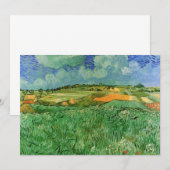 Plain Near Auvers van Vincent van Gogh (Voorkant / Achterkant)