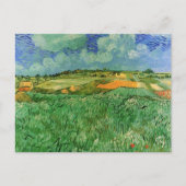 Plain Near Auvers van Vincent van Gogh Briefkaart (Voorkant)