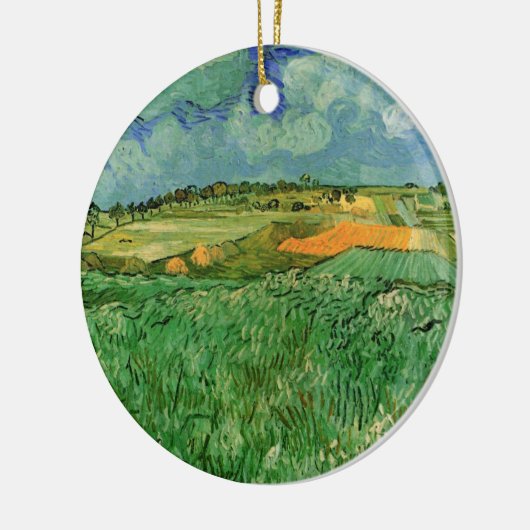 Plain Near Auvers van Vincent van Gogh Keramisch Ornament (Links)