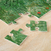 Plain Near Auvers van Vincent van Gogh Legpuzzel (Zijkant)