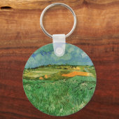 Plain Near Auvers van Vincent van Gogh Sleutelhanger (Voorkant)