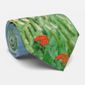 Plain Near Auvers van Vincent van Gogh Stropdas (Opgerold)