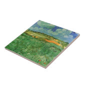Plain Near Auvers van Vincent van Gogh Tegeltje (Zijkant)