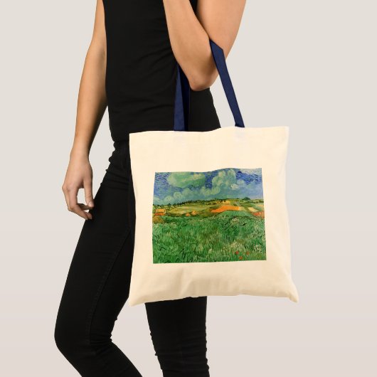 Plain Near Auvers van Vincent van Gogh Tote Bag (Voorkant (product))