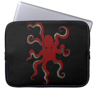 Plain Octopus-laptophoes Laptop Sleeve