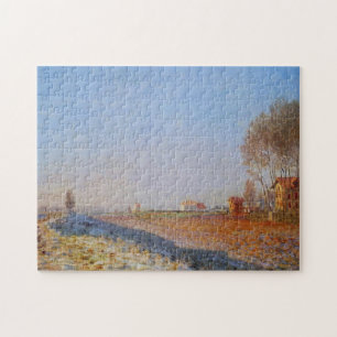 Plain of Colombes, White Frost Monet Fine Art Legpuzzel