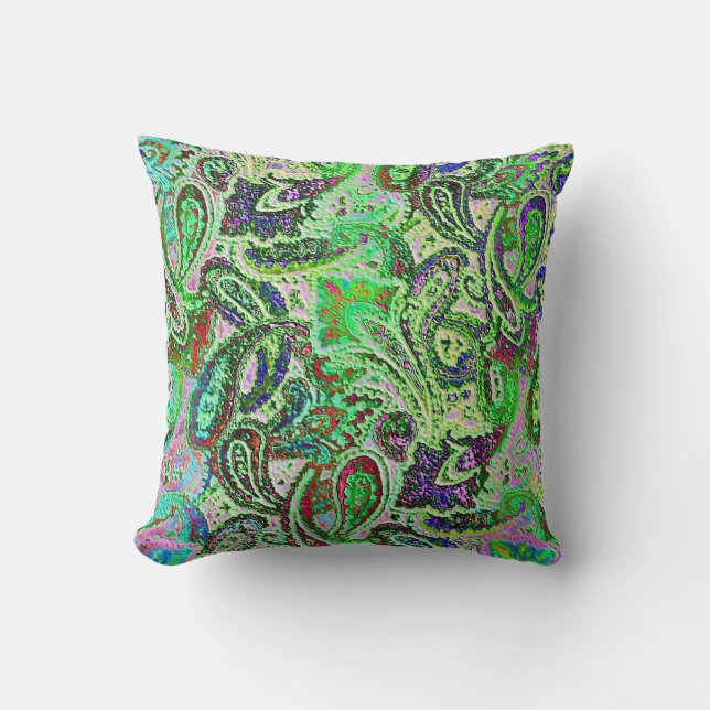 Plain Paisley 1 Kussen (Voorkant)