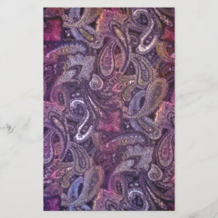Plain Paisley 3 Briefpapier