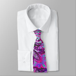 Plain Paisley 4 aan beide zijden Stropdas