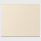 Plain Papaya Crème Perzik Kleur Shade Tone Cadeaupapier (Vlak)