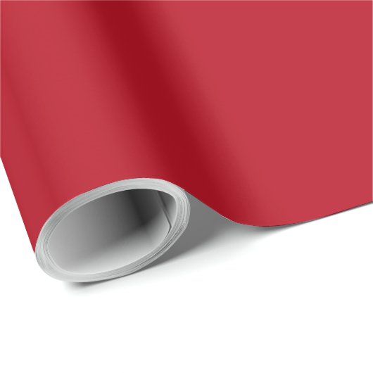 Plain paprika red cadeaupapier (Rol Hoek)