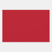 Plain paprika red inpakpapier vel (Voorkant)