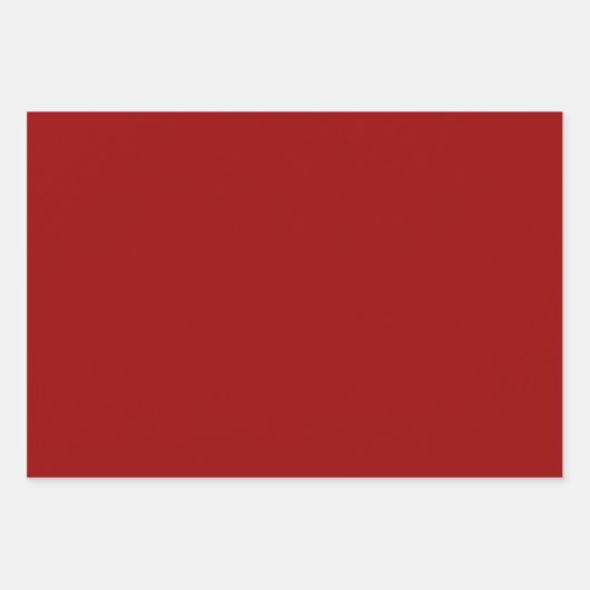 Plain Penn Oxblood Crimson Red Shades 3 Tones Inpakpapier Vel (Voorkant 3)