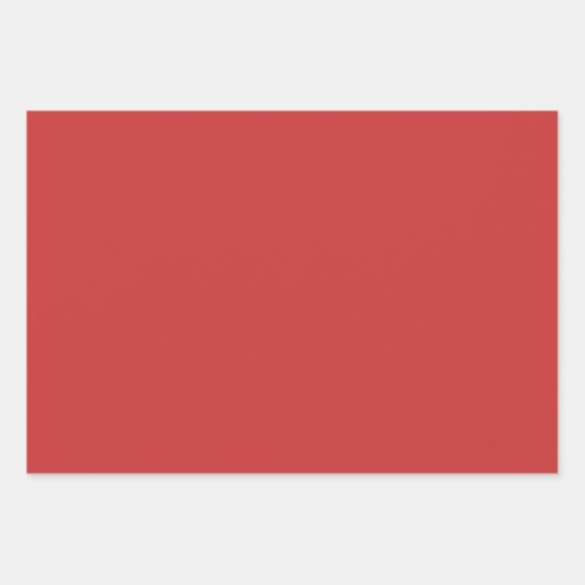 Plain Perzisch Sangria Red Shades 3 Tones Inpakpapier Vel (Voorkant)