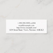 Plain plastisch chirurg Visitekaartje (Achterkant)