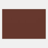 Plain Punch Barn Puce Maroon Shades 3 Tones Inpakpapier Vel (Voorkant 3)