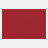 Plain Punch Barn Puce Maroon Shades 3 Tones Inpakpapier Vel (Voorkant)