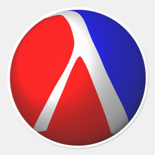 Plain Racket Sticker (Voorkant)