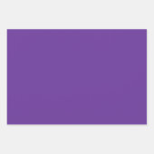 Plain Rebecca Violet Slate Paarse tinten 3 tinten Inpakpapier Vel (Voorkant)