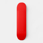 Plain Red Persoonlijk Skateboard (Voorkant)