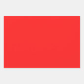 Plain Red Valentijnse Inpakpapier Vel (Voorkant)