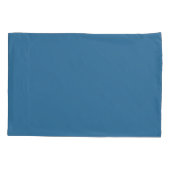 Plain Royal Blue Pillowcases Kussensloop (Achterkant-Links)