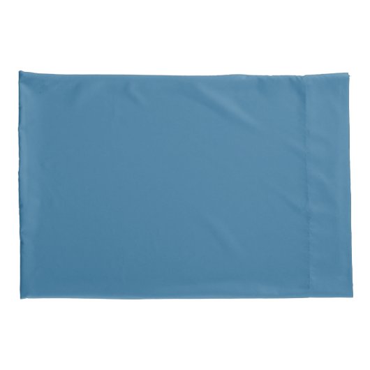 Plain Royal Blue Pillowcases  Kussensloop (Achterkant-Rechts)