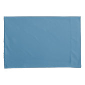 Plain Royal Blue Pillowcases Kussensloop (Voorkant-Rechts)