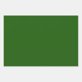 Plain Sacramento Cadmium Green Shades 3 Tones Inpakpapier Vel (Voorkant 2)